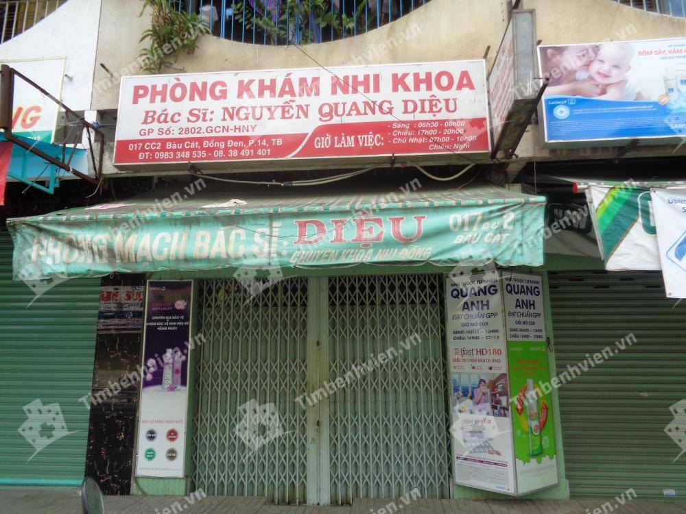 Phòng khám chuyên khoa Nhi – BS Nguyễn Quang Diệu