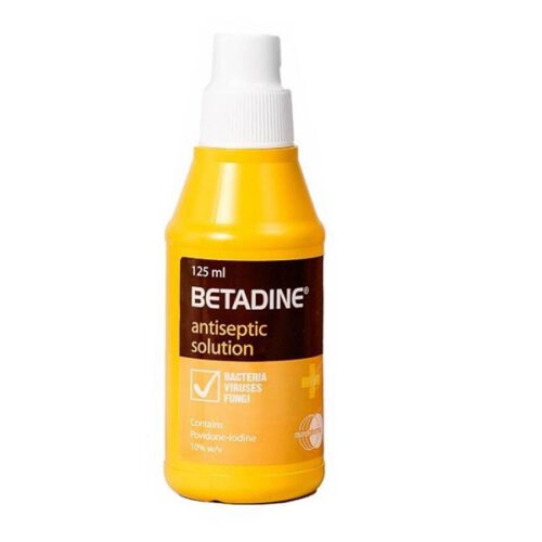 Thuốc sát trùng Betadine Antiseptic Sol 10 30ml - Ảnh 5