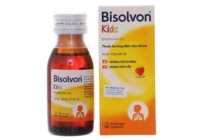 Siro Bisolvon - Thuốc ho dành cho trẻ em - Ảnh 13