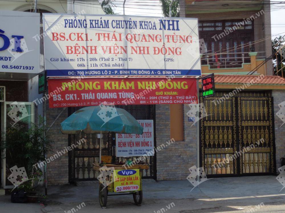 Phòng khám chuyên khoa Nhi – BS. Thái Quang Tùng