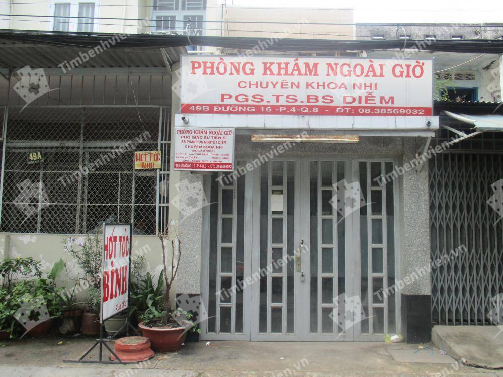 Phòng khám chuyên khoa Nhi – BS. Phan Hữu Nguyệt Diễm