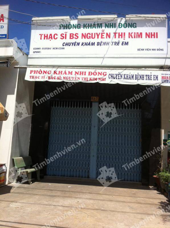 phòng khám nhi đồng Thạc sĩ Bs.Nguyễn Thị Kim Nhi