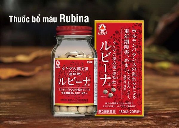 Thuốc bổ máu Nhật Bản Rubina - Ảnh 11