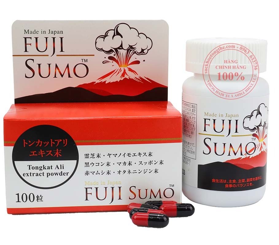 Thực phẩm chức năng tăng cường sinh lý nam Fuji Sumo - Ảnh 6