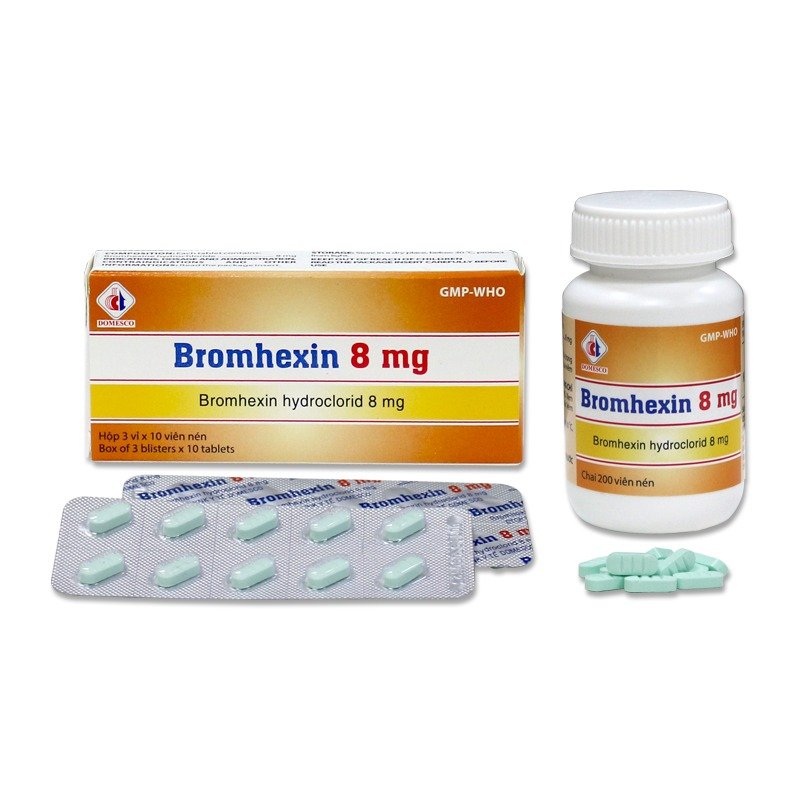 Thuốc tiêu đờm Bromhexin: Công dụng, liều dùng và lưu ý khi sử dụng