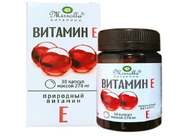 Thành phần của vitamin E đỏ Nga