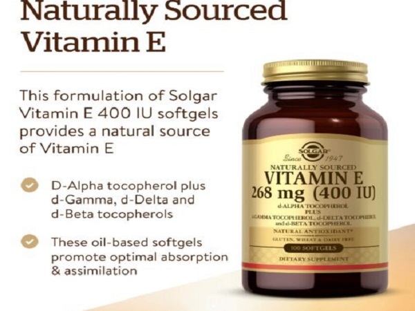 Vitamin E 400 IU Solgar với những công dụng tuyệt vời cho sức khỏe và làn da của bạn