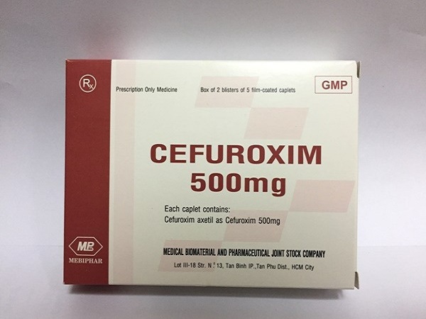 Thuốc Cefuroxim 500mg là thuốc kháng sinh, hỗ trợ diệt khuẩn