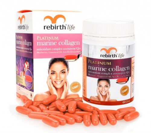 Viên uống Collagen trị nám Platinum Marine Collagen Rebirth Life - Ảnh 7