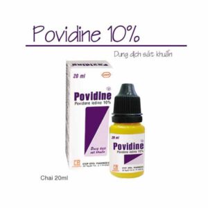 Povidine là thuốc gì - Ảnh 1