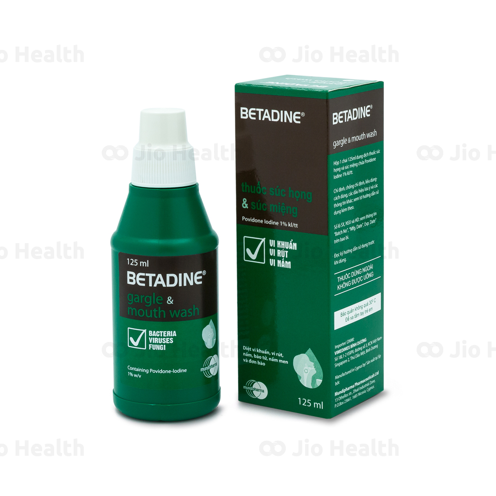 Betadine (Povidone iod): Reviews ưu, nhược điểm, bao nhiêu loại, giá bán
