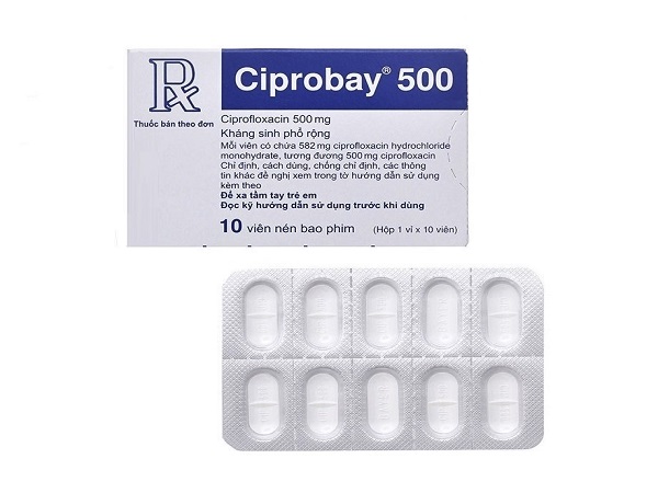 Viên uống Ciprofloxacin 500mg trị bệnh gì? - Ảnh 5 
