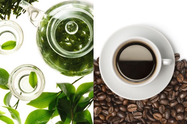 Giảm cân bằng cà phê hoặc nước trà xanh là cách giảm cân tại nhà hiệu quả