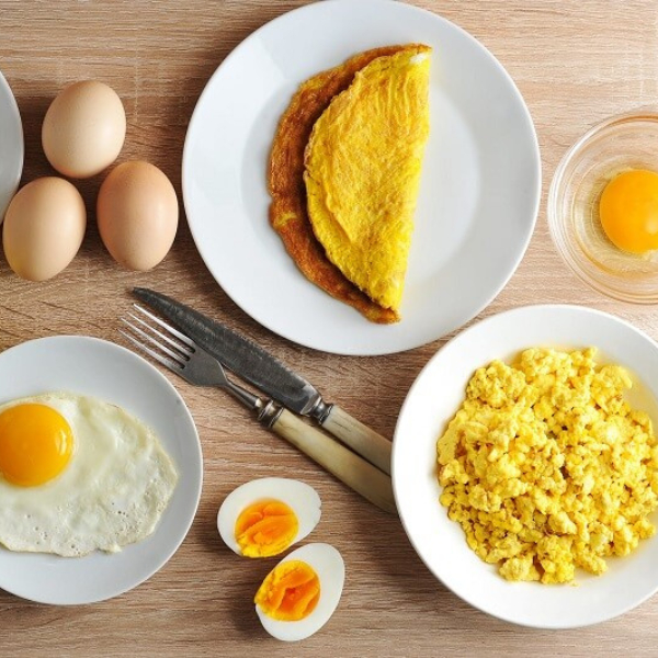 ăn trứng có béo không